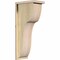 Ekena Millwork Carmel Rough Sawn Corbel w/Backplate, Douglas Fir, 8"W x 12"D x 28"H COR08X12X28CAR01RDF - alternate 1